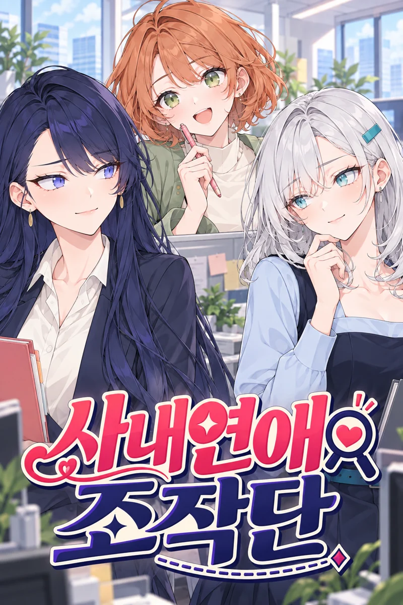 사내연애 조작단의 서유나, 강해린, 백서린